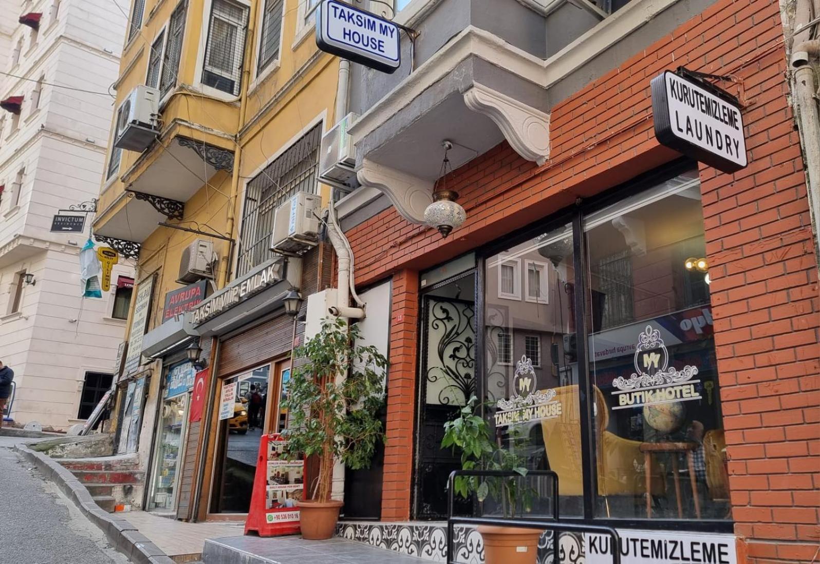 Taksim My House Butik Otel Istanbul Exterior foto
